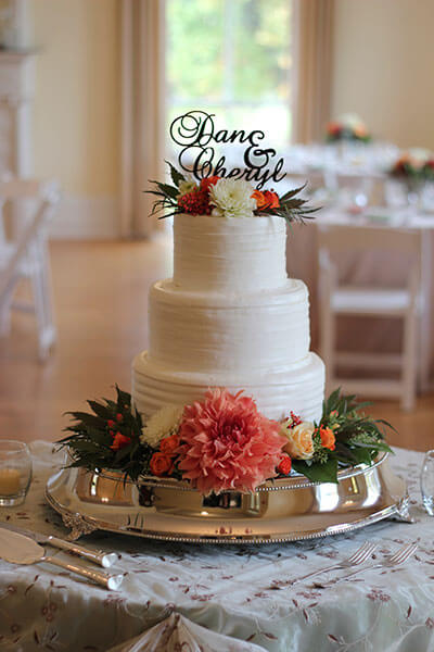 Wedding floral design and details